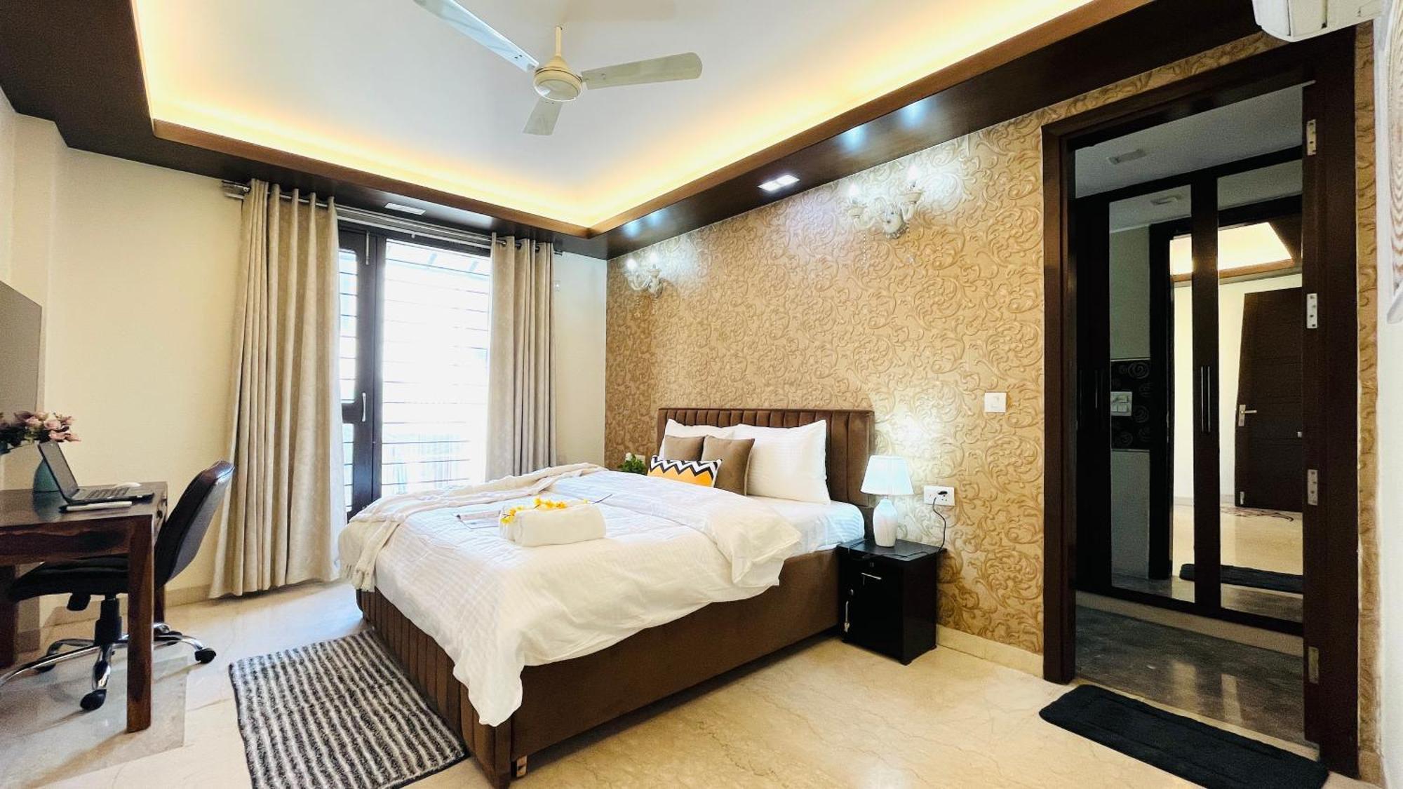 Olive Serviced Apartments - Defence Colony New Delhi Kamer foto