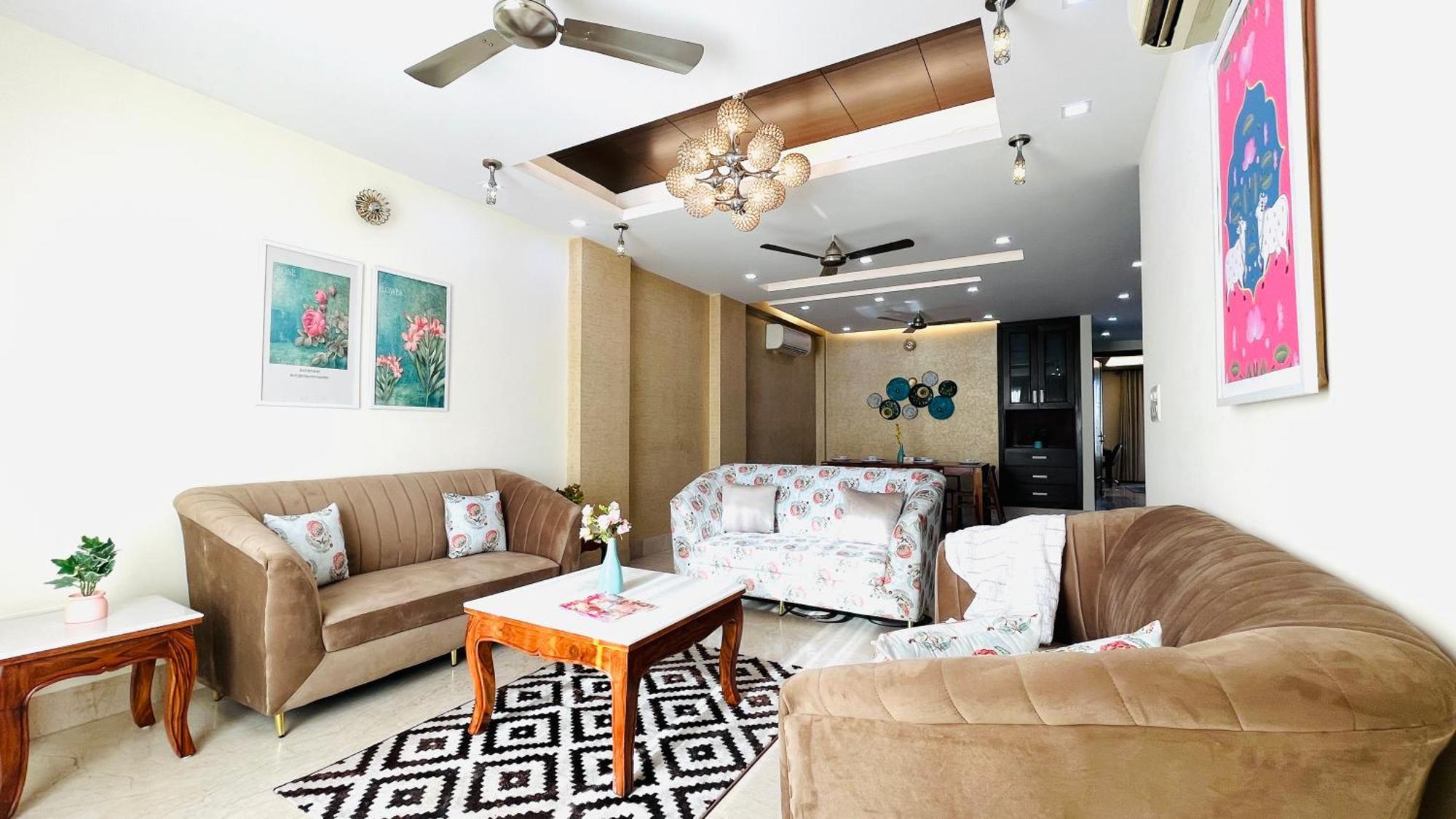 Olive Serviced Apartments - Defence Colony New Delhi Buitenkant foto