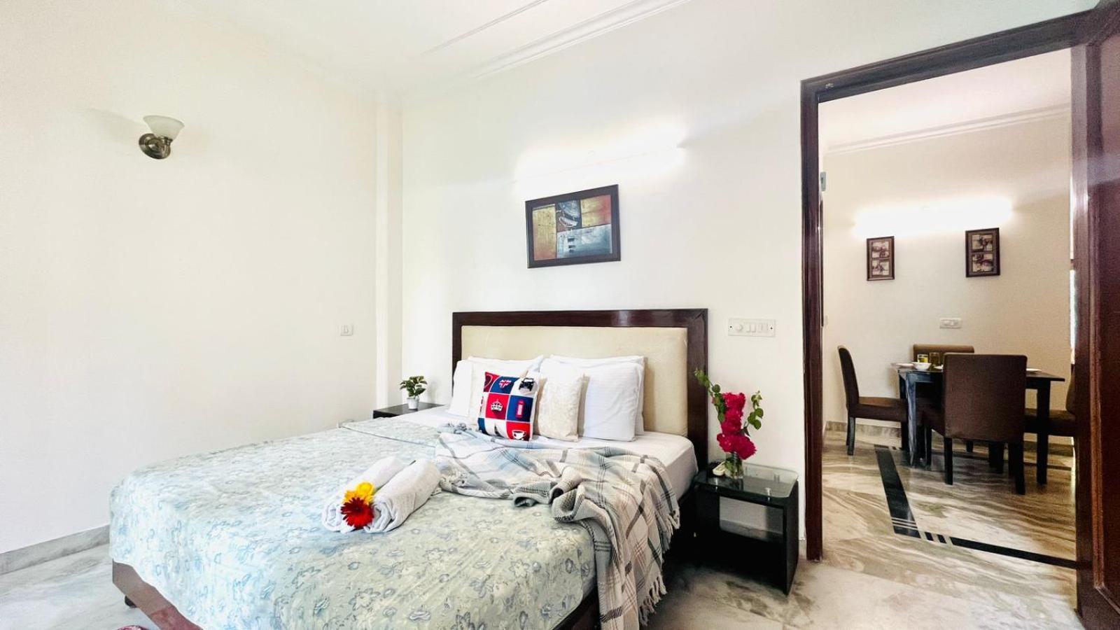 Olive Serviced Apartments - Defence Colony New Delhi Kamer foto